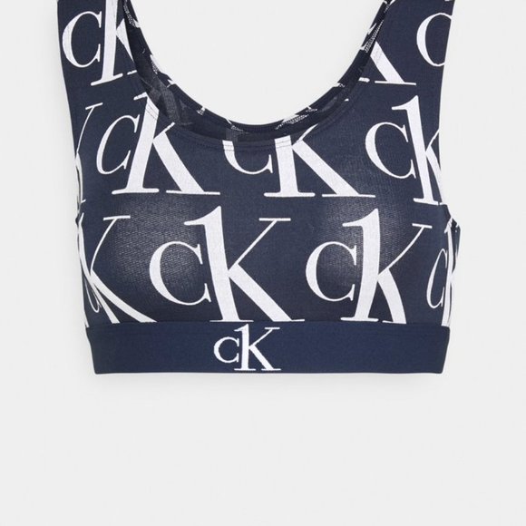 Calvin Klein CK One Plush Unlined Bralette Bra Women's - Picture 6 of 10